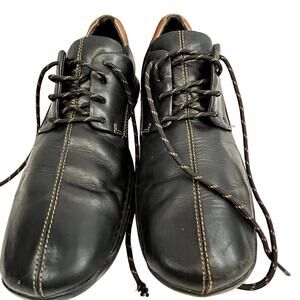 Cole Haan Men Shoes size 10.5 Black Lace up Leather 161C04073C12